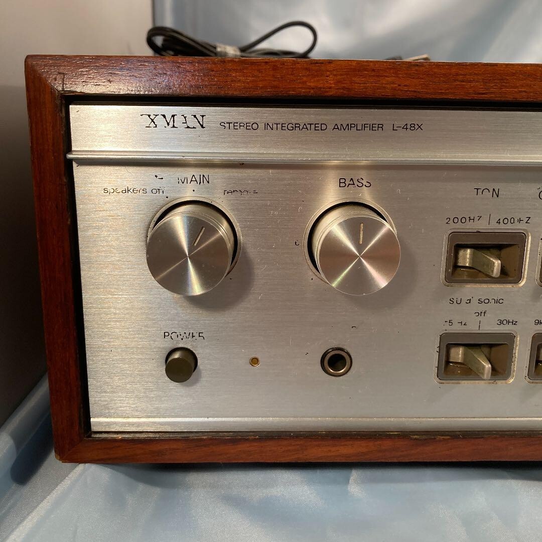 LUXMAN L-48X Stereo Integrated Amplifier Working | eBay