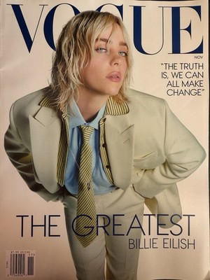 値下げしました】 VOGUE 2024年11月号 ビリー・アイリッシュ Vogue USA