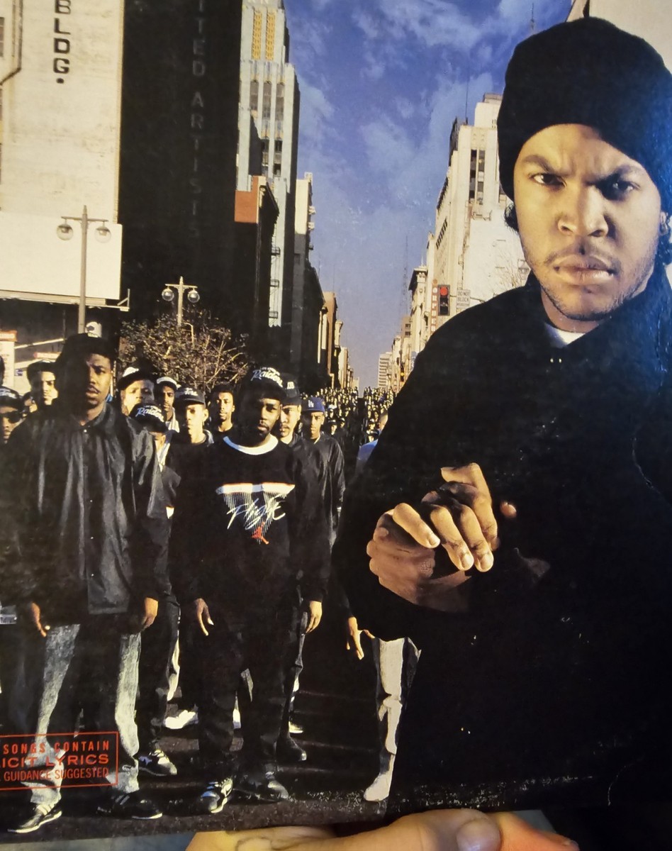 ICE CUBE - AMERIKKKA'S MOST WANTED hip hop LP board 1990 | eBay