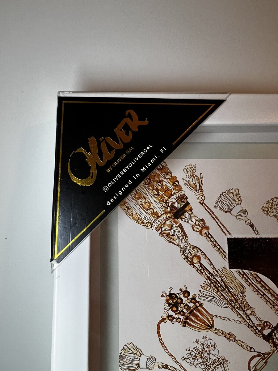 LOUIS VUITTON LV by Oliver Gal Glass Framed Wall Art Decor 16