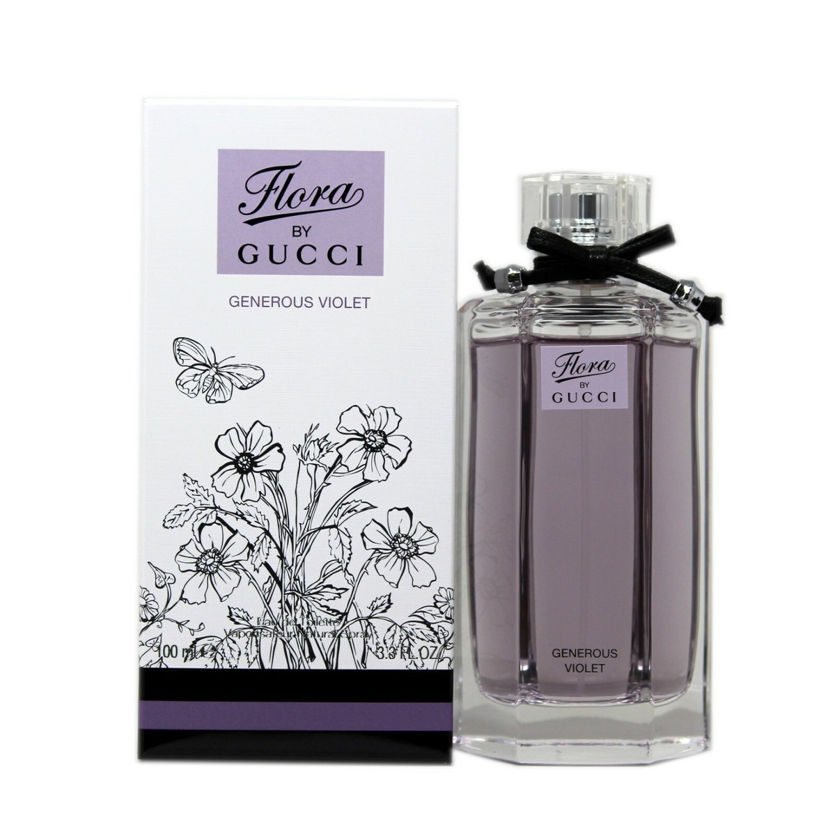 GUCCI FLORA GENEROUS VIOLET EAU DE TOILETTE NATURAL SPRAY 100 ML