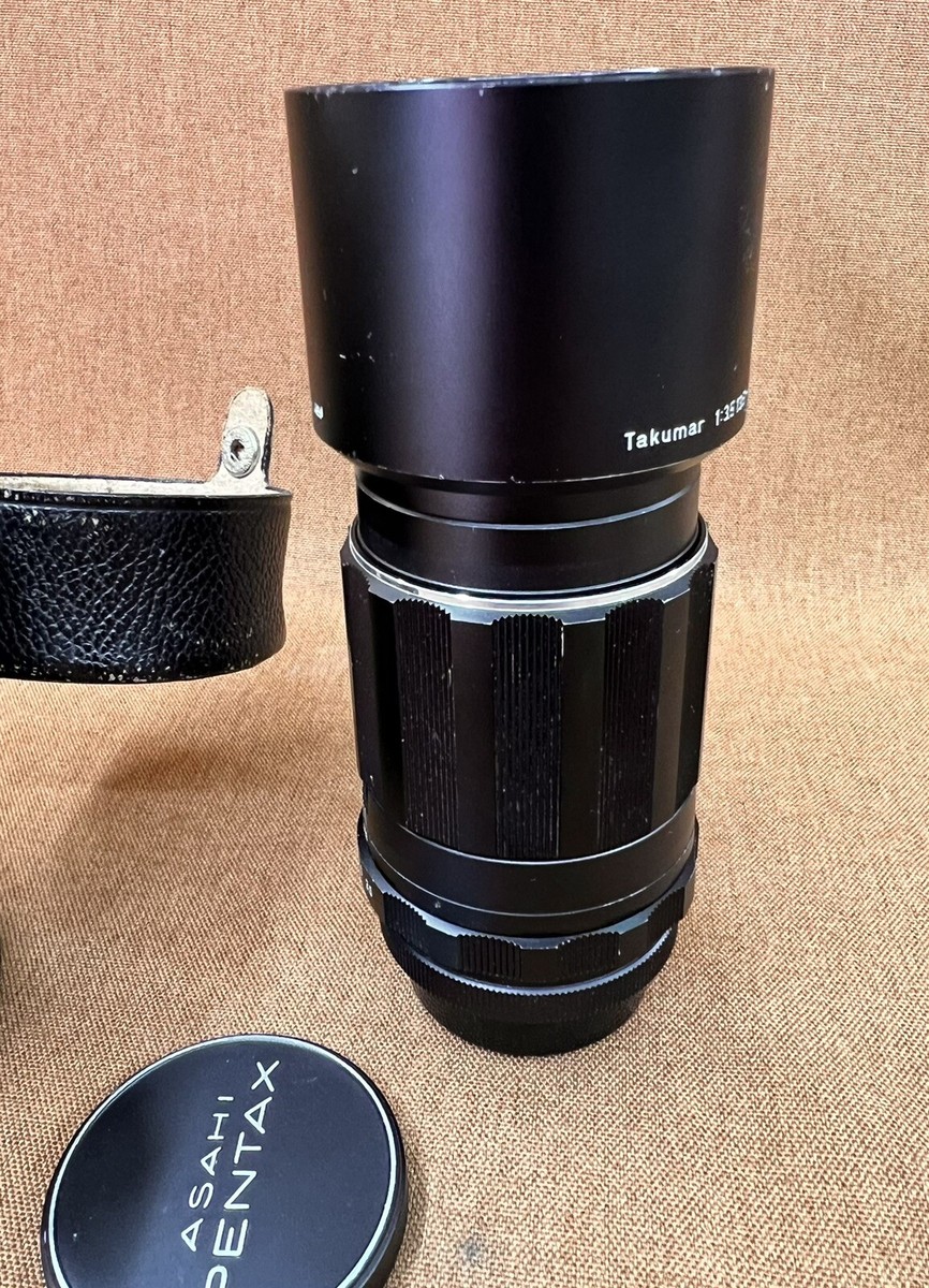 Vintage Asahi Pentax Super-Takumar f/3.5 135mm Camera Lens Japan