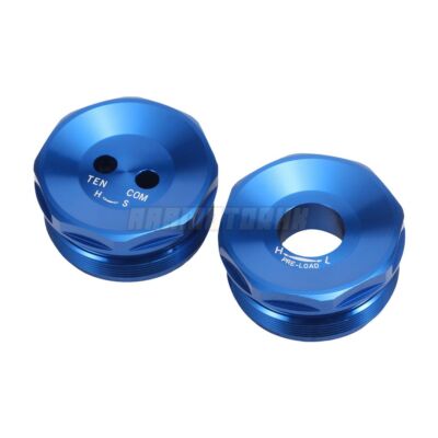 Front Fork Bolts Caps Covers Plugs For Kawasaki Ninja ZX-6R ZX6R