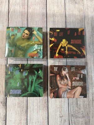 Taylor Swift The Life of a Showgirl LIMITED Jewelry CD Set Of 4 IN