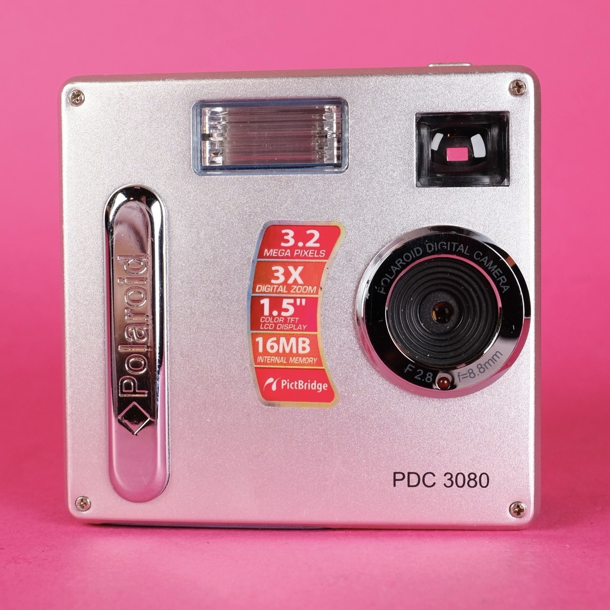 Polaroid PDC2070 2.1MP Digital Camera - Silver for sale online