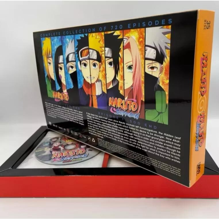 Naruto & Naruto Shippuden Complete Collector Boxset Ep.1-720