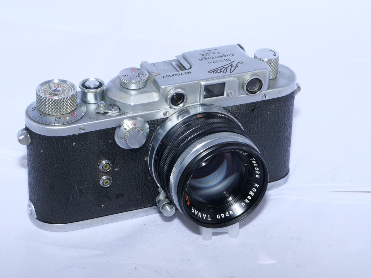 Japanese ALTA vintage Leica Copy camera. Serial #700007. TANAR 5cm