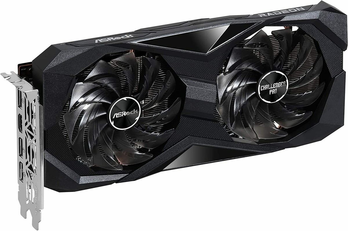 ASRock Radeon RX 6600 XT Challenger D OC 8GB GDDR6 Graphics Card