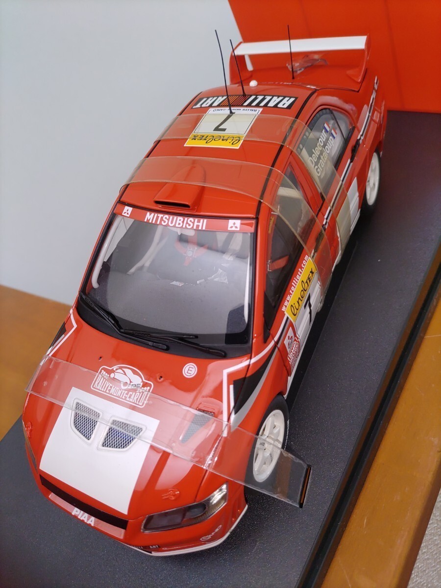 Autoart 1/18 Mitsubishi Lancer Evolution VII WRC #7 Diecast Model