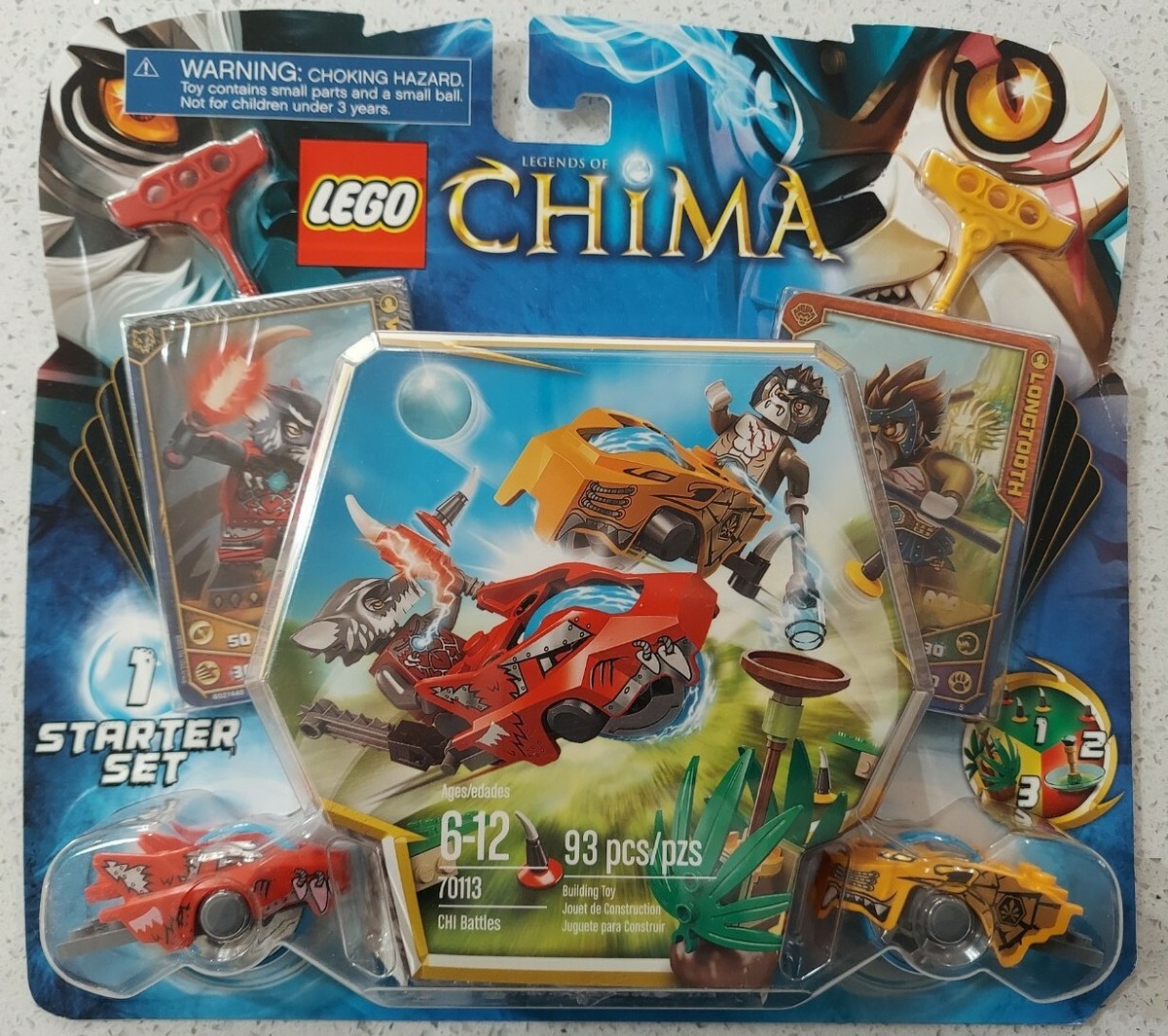 NEW Lego LEGENDS CHIMA Speedorz STARTER Set 70113 Wakz Longtooth