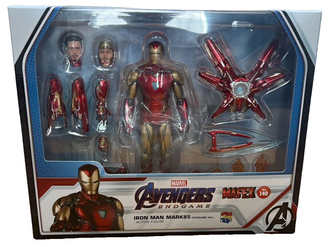 Medicom Toy MAFEX No.140 IRON MAN MARK85 Endgame Ver Action Figure