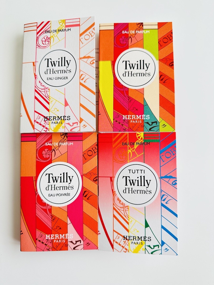 Hermès Twilly d'Hermes Perfume Collection Sample Size 2ml (4pcs