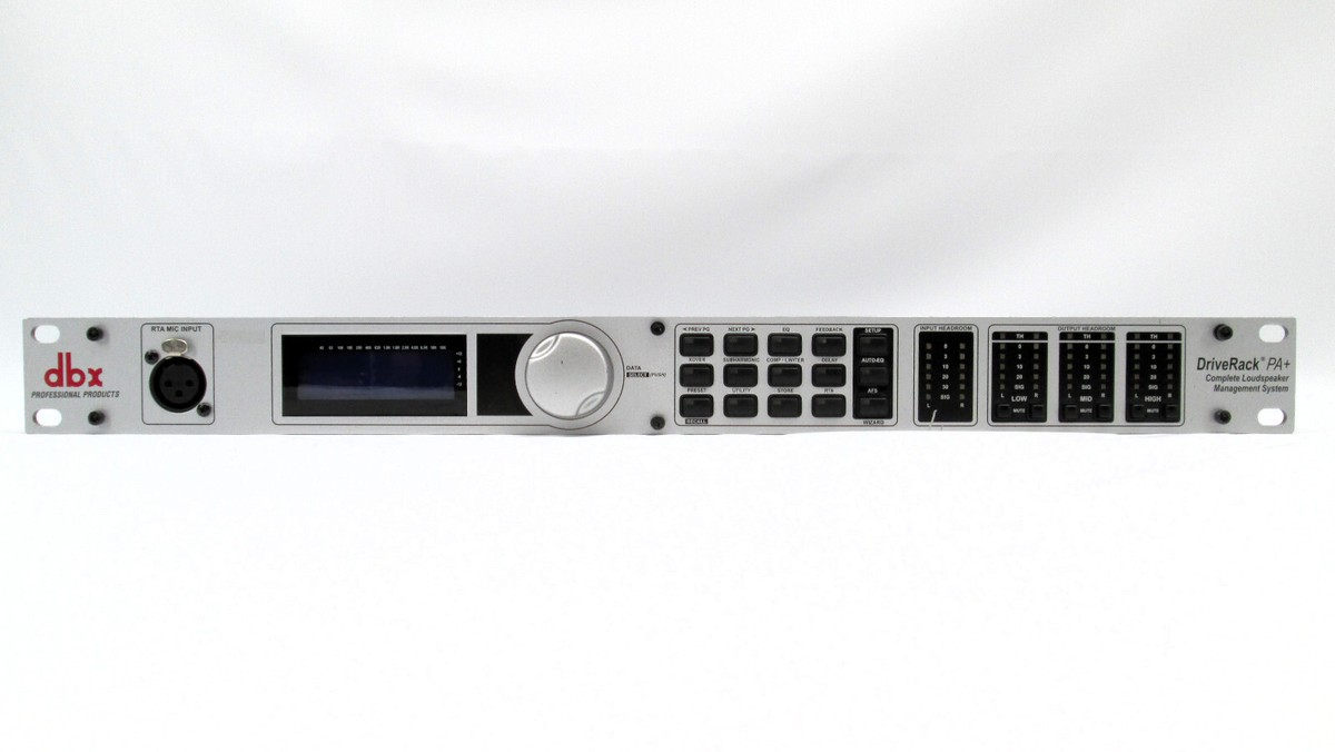 DBX Dack PA+ マルチプロセッサー中古品 1Uラックおまけ付 DBX Dack
