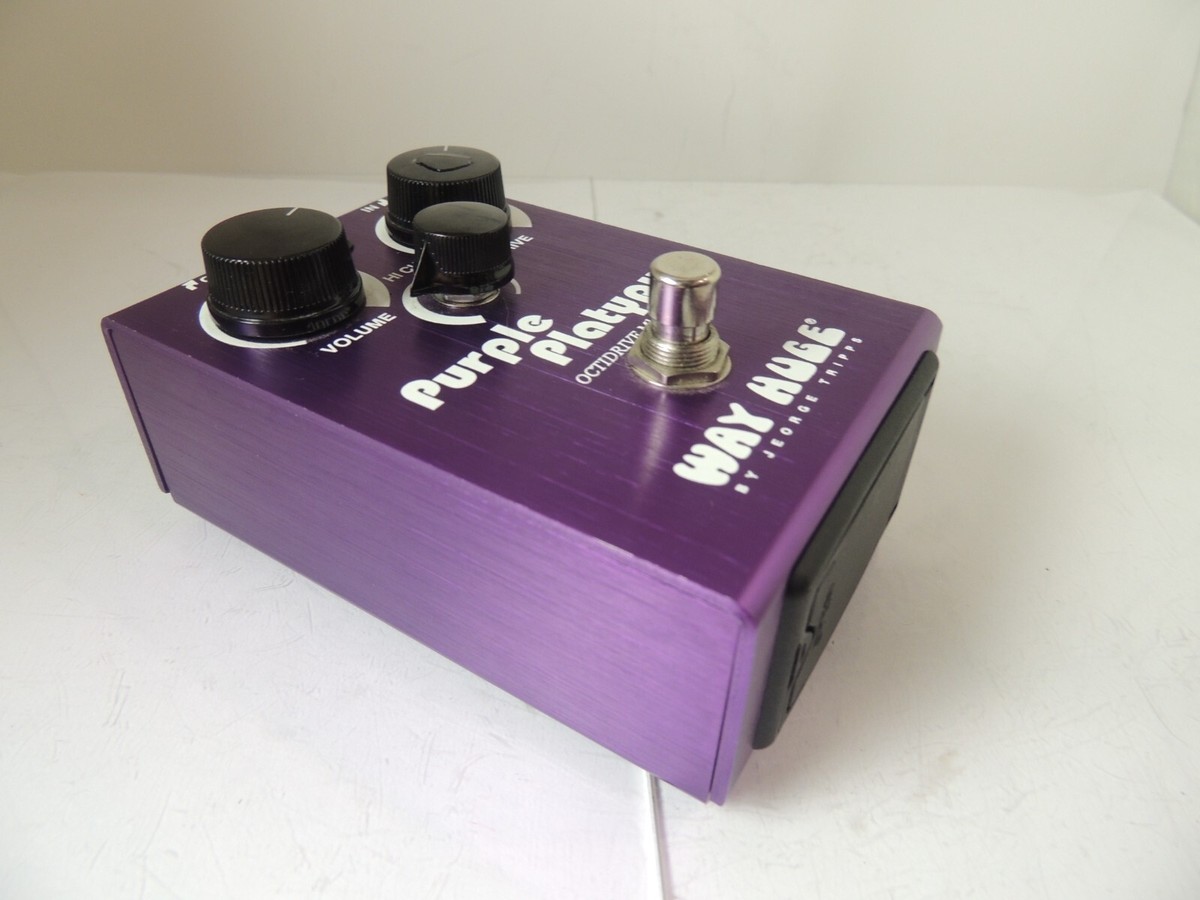 Way Huge Purple Platypus MKII Octidrive Octave Fuzz Effects Pedal