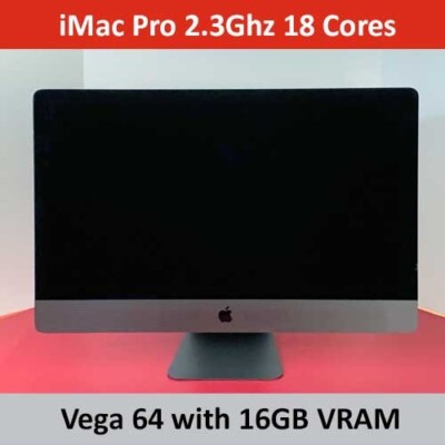 iMac Pro 27-inch | 2.3GHz Intel 18-Core | 128GB RAM | 4TB SSD