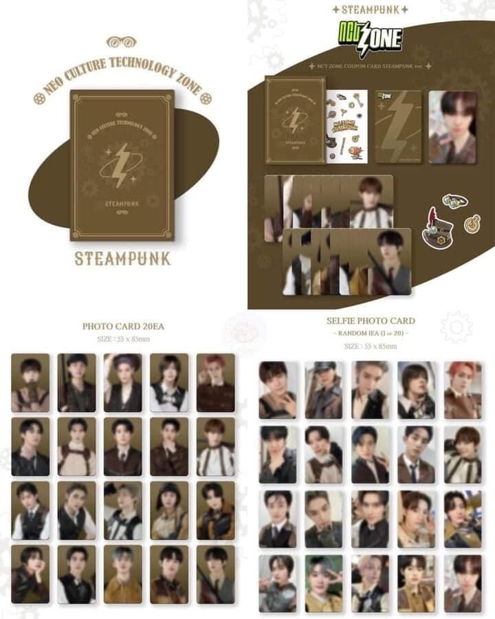 NCT ZONE EVENT OFFICIAL COUPON - SELFIE PHOTOCARD NCT DREAM NCT