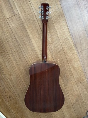 Acoustic Guitar Yamaki Deluxe No.120 Folk Natural Rosewood Back