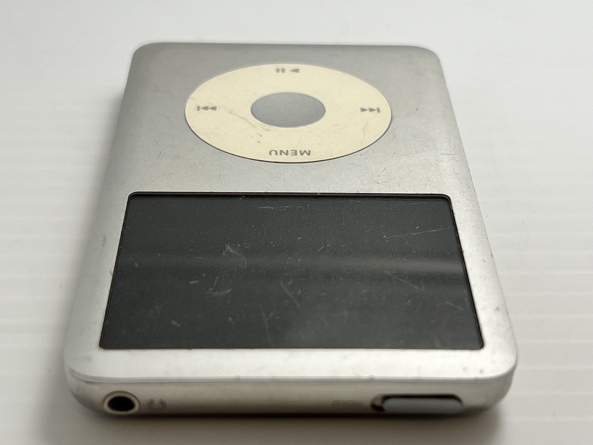 Apple iPod classic 6th Generation Silver (80GB) WORKING-TESTED | eBay