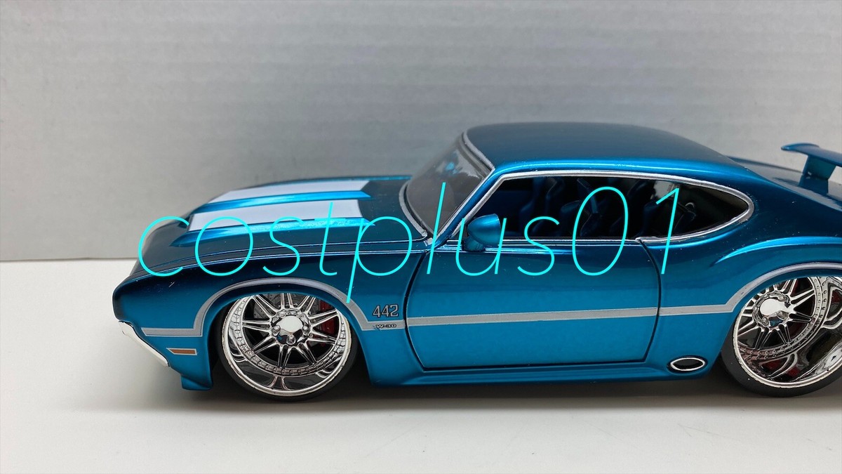 JADA BTM 1970 OLDSMOBILE 442 BLUE 1:24 ## | eBay