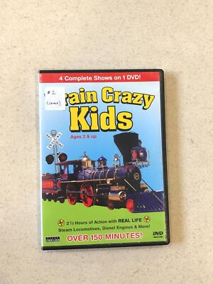 Train Crazy Kids DVD Ages 2 & Up 150 minutes | eBay