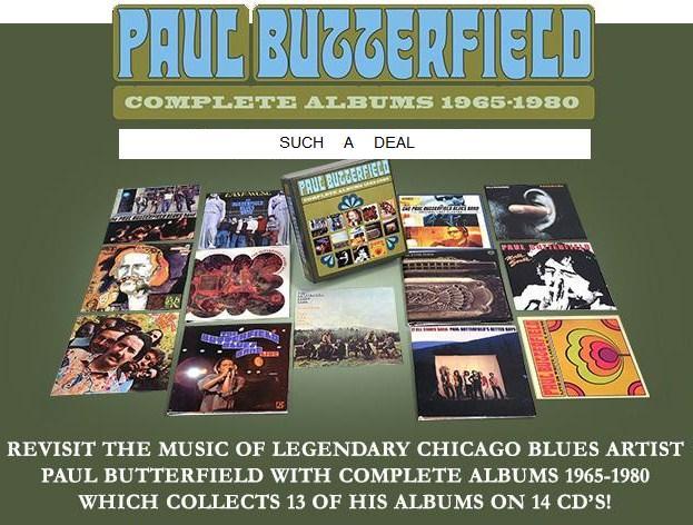 Complete Albums: 1965-1980 by Paul Butterfield Blues Band (CD