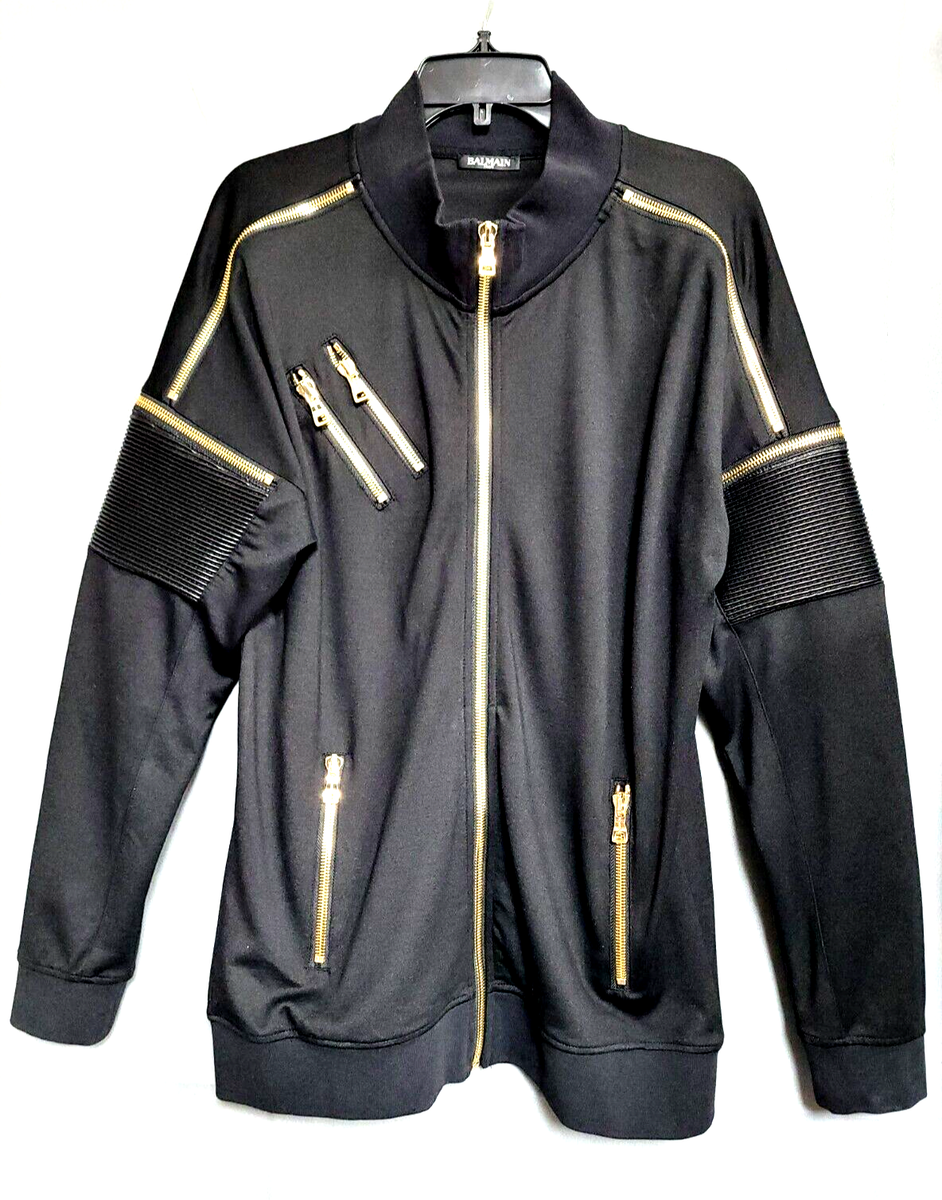 BALMAIN Paris Soft Jacket Black (Biker Theme Edition) | eBay