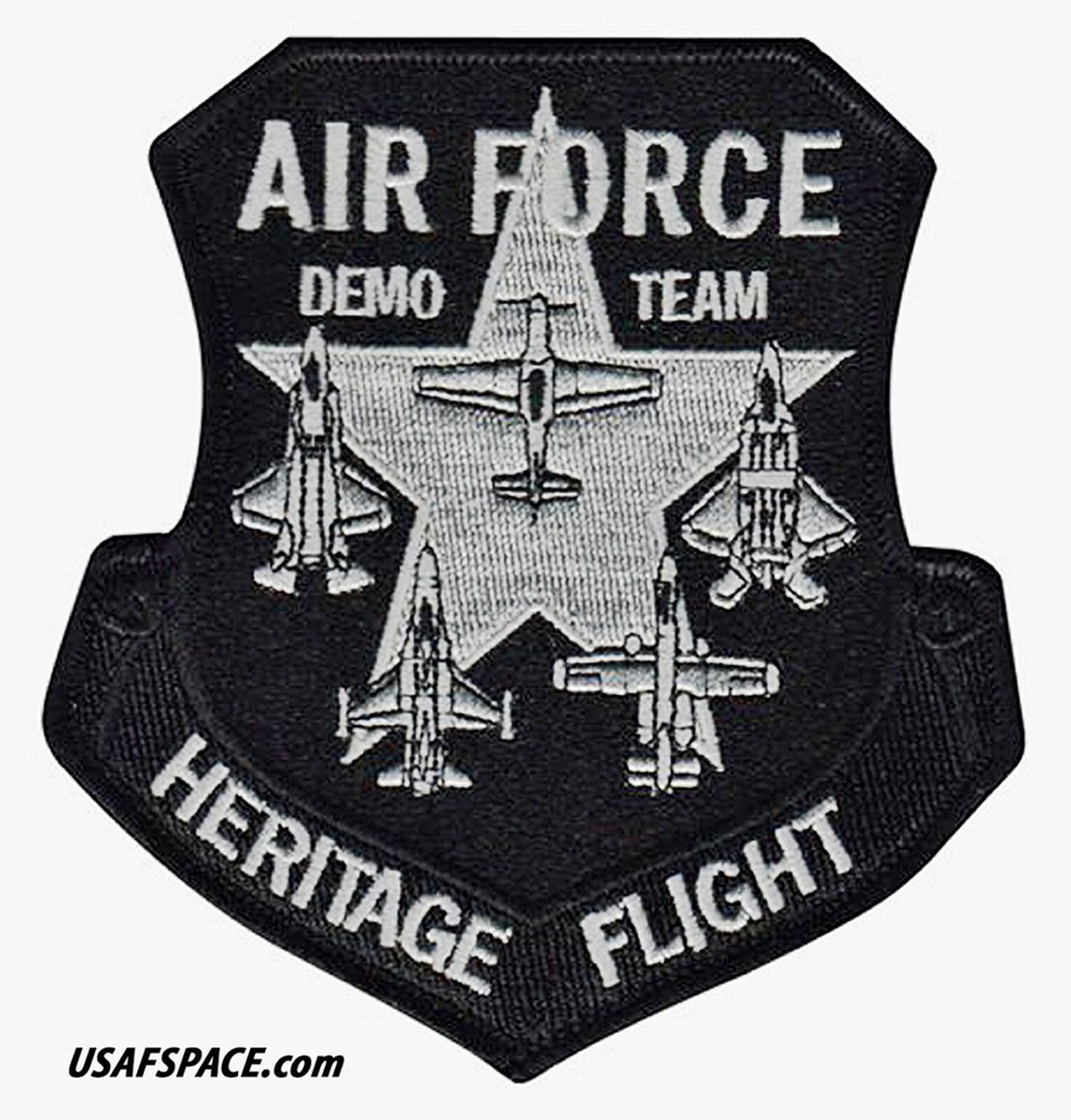 USAF HERITAGE FLIGHT DEMO TEAM -F-16- F-22 -F-35- A-10 -ORIGINAL