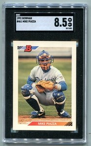 92 bowman mike piazza rc GM!!