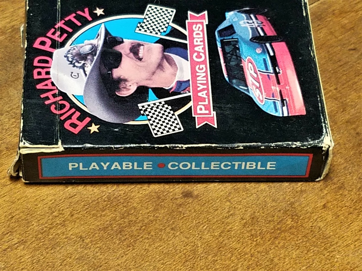 Vintage Richard Petty NASCAR Playing Cards Deck Poker US Playing