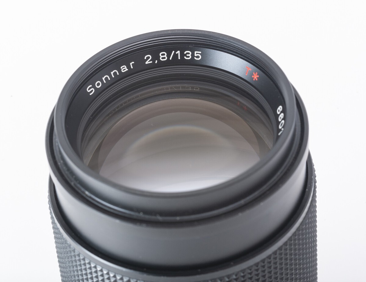 CONTAX Carl Zeiss Sonnar T* 135mm 2.8 AEJ MF Lens CY Mount from