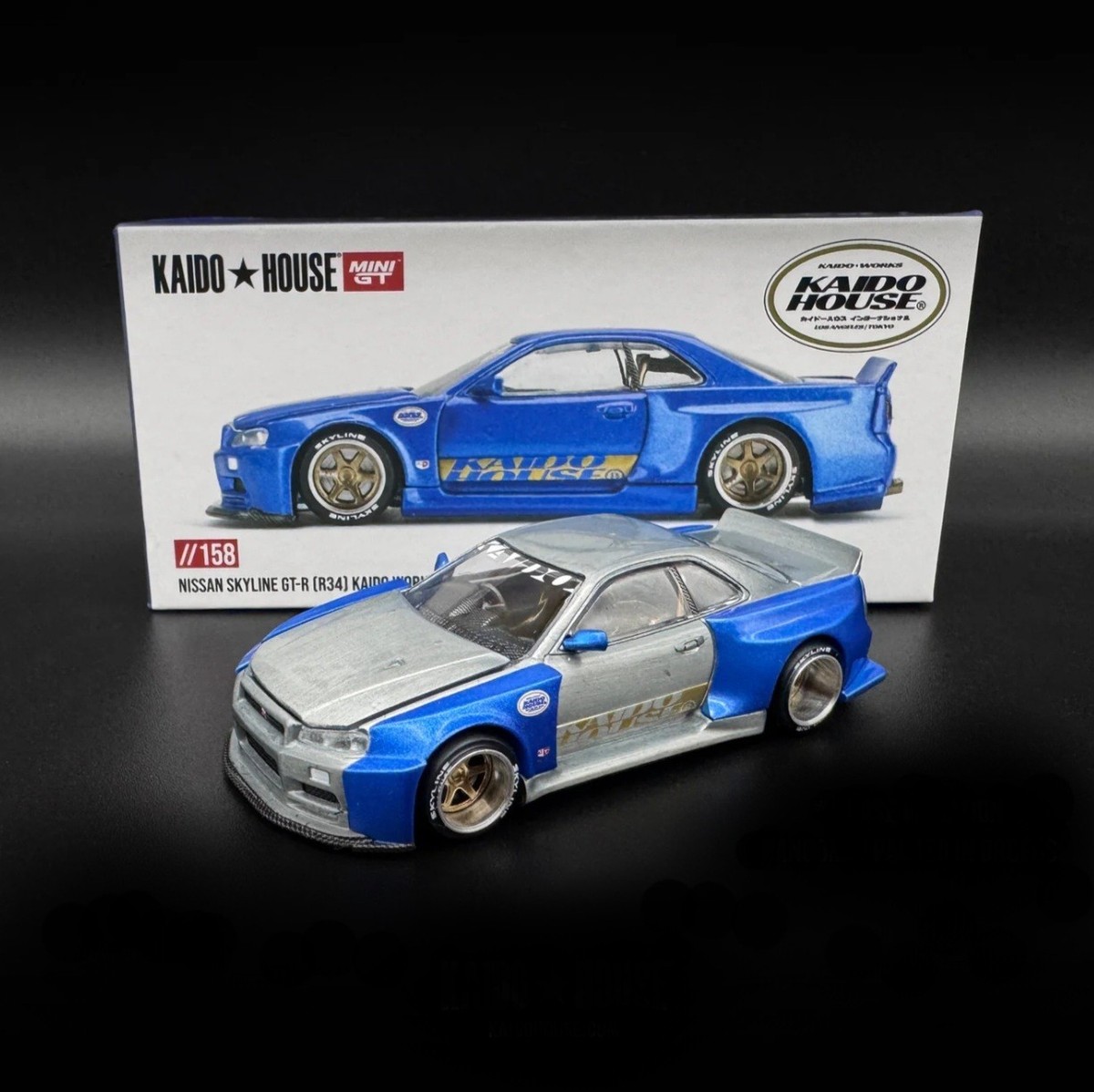 Kaido House x Mini GT 1:64 Chase Nissan Skyline GT-R (R34