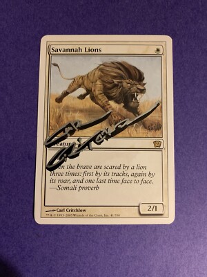 マジック：ザ・ギャザリング Savannah LEB signed マジック：ザ