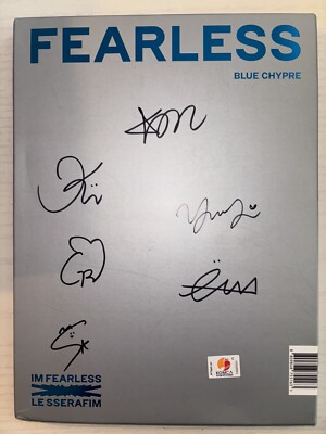 LE SSERAFIM [FEARLESS] All Member Autographed Signed Album | eBay