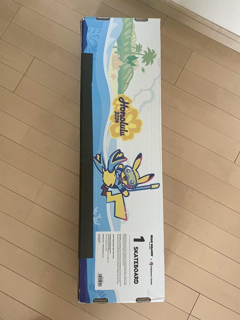 Pokémon WCS 2024 Honolulu Skateboard Bear Walker Limited 750 w