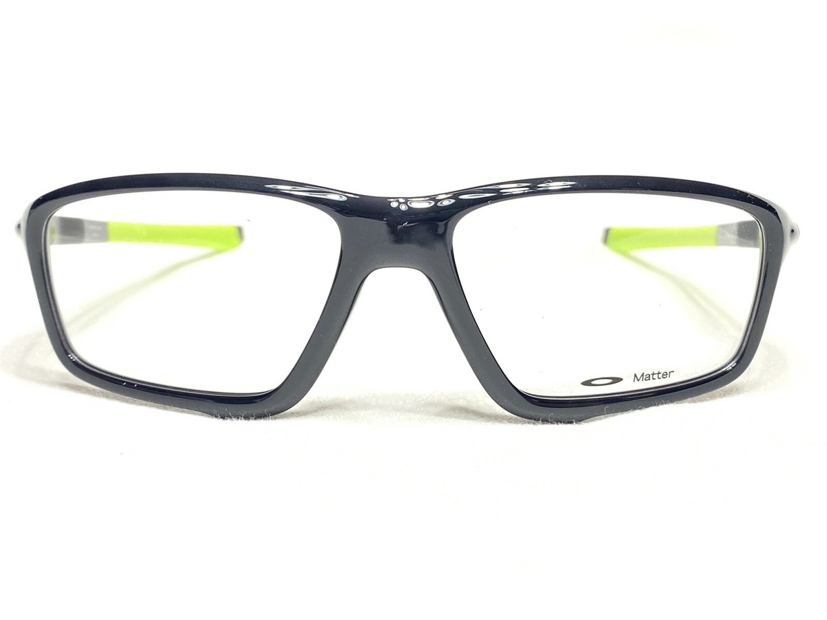 NEW Oakley Crosslink Zero OX8076-0258 Mens Black Ink Eyeglasses