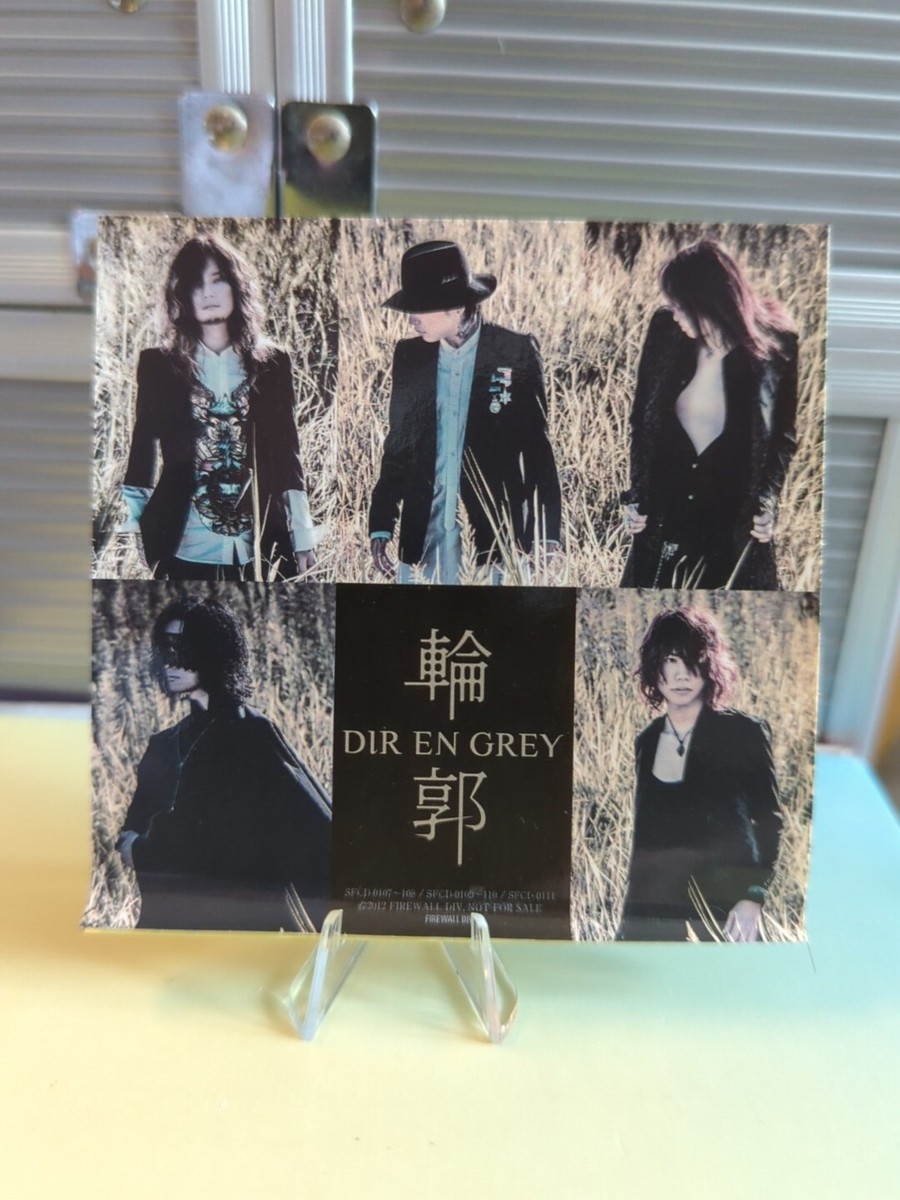 Dir en grey Official 2012 Visual Kei Sticker Japan Rinnaku Kyo