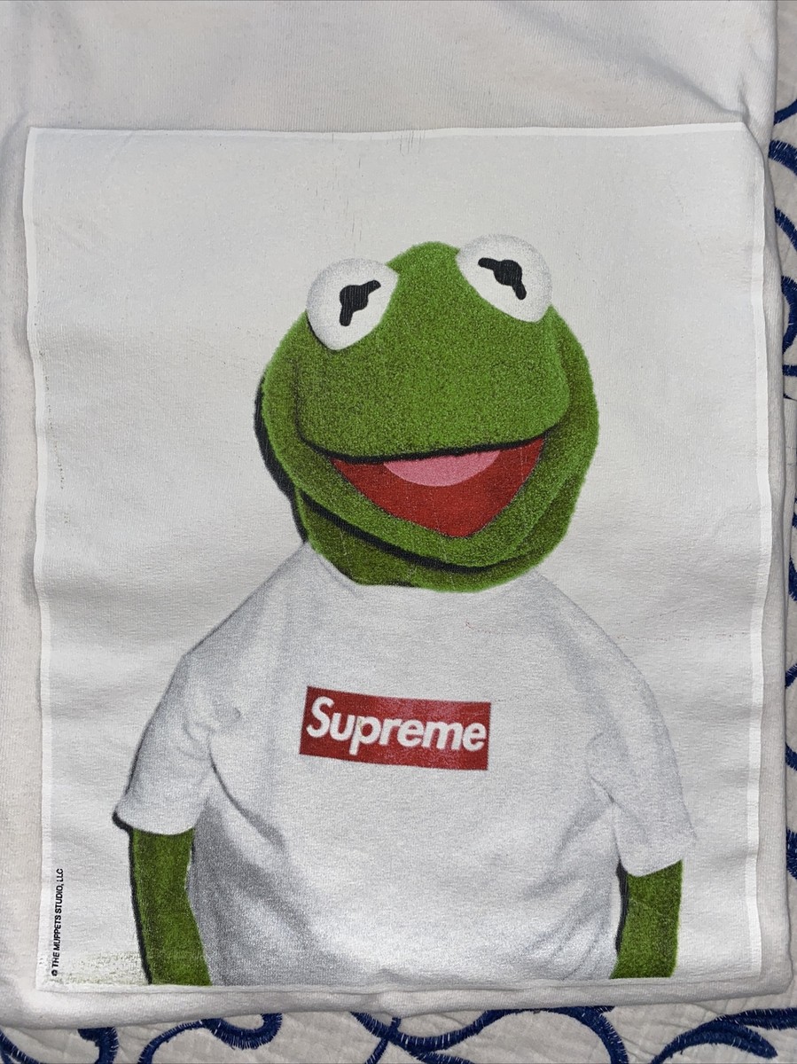 Supreme Kermit Tee - Medium - 100% Authentic | eBay