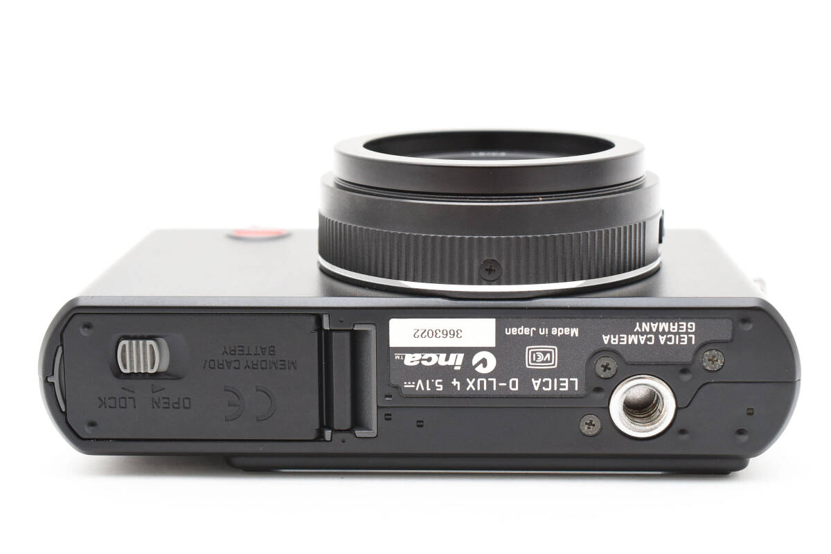 Leica D-LUX 4 10.1 MP Compact Digital Camera Black Body D-LUX4