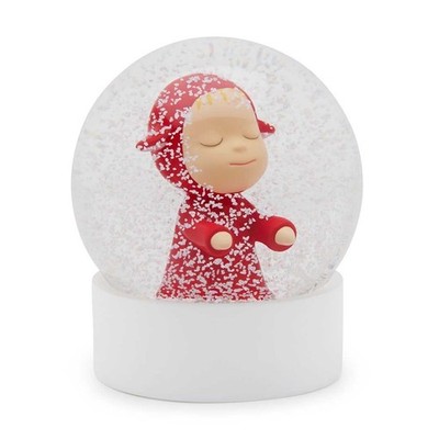 Yoshitomo Nara Little Wanderer Snow Globe Red MoMA Exclusive New