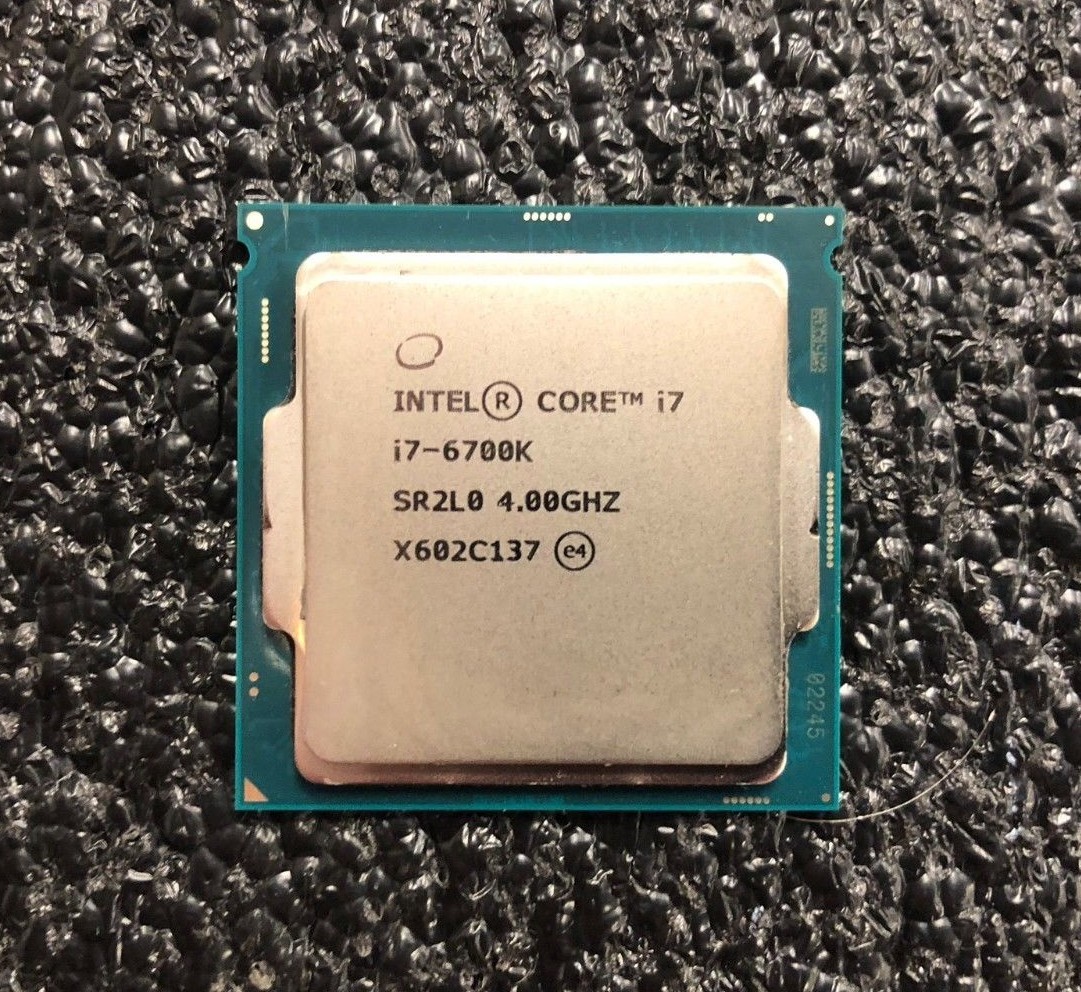 Intel i7-6700K 4GHz 8MB Quad Core i7 Desktop Processor Unlocked