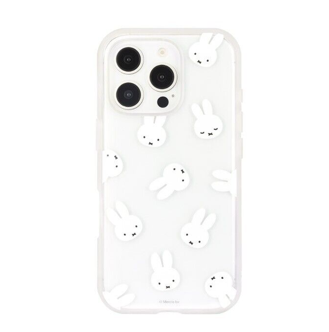 Miffy IIIfit Clear iPhone16 Pro Max Case Face Pattern 2024 NEW