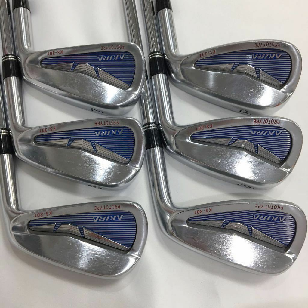 Golf Iron Set Akira Prototype KS-301 Dynamic Gold S200 6pcs 5-P