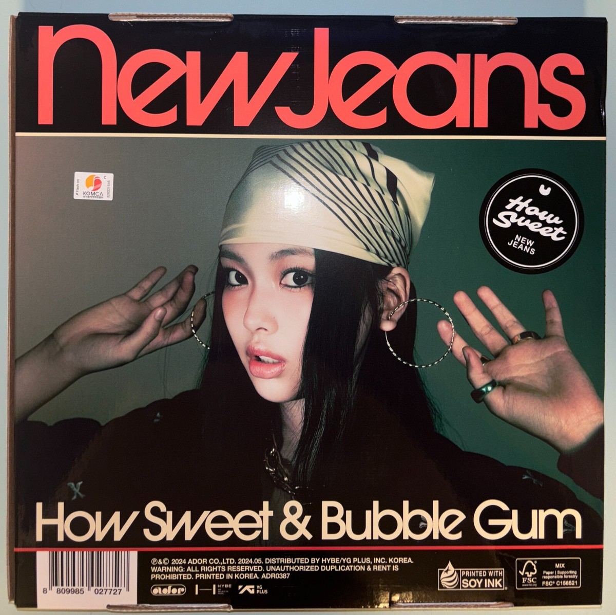 NEWJEANS [HOW SWEET] HYEIN Autographed Signed Album NEW JEANS | eBay