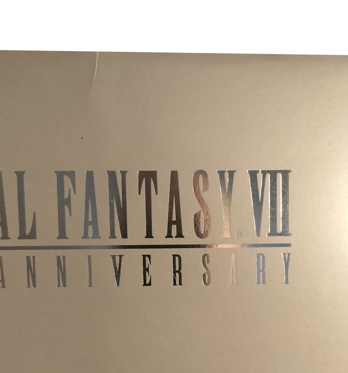 Final Fantasy VII 10th Anniversary Limited Edition With Potion and