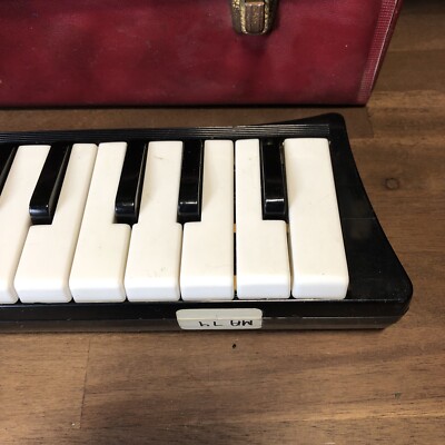 Vintage Red Hohner Melodica Piano 27 With Case | eBay