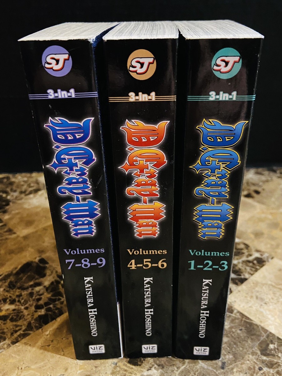 D Gray Man 3 in 1 Edition 1-3 Vol 1-9 English Manga English
