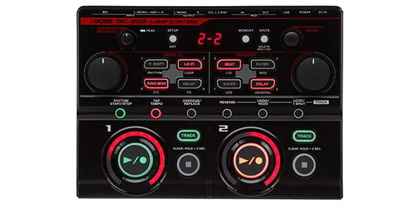 Boss RC202 Compact Tabletop Two-Track Loop Station RC-202 | eBay