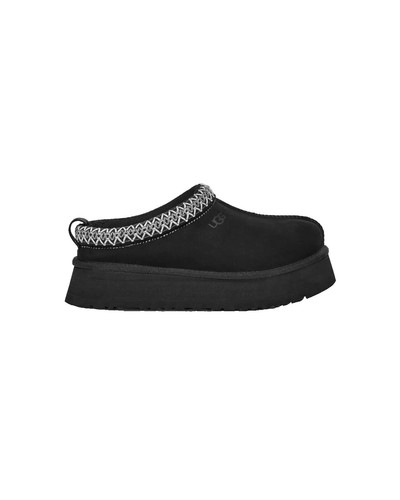UGG - SIZE: 8 - Black Genuine Shearling Nita Platform Slipper