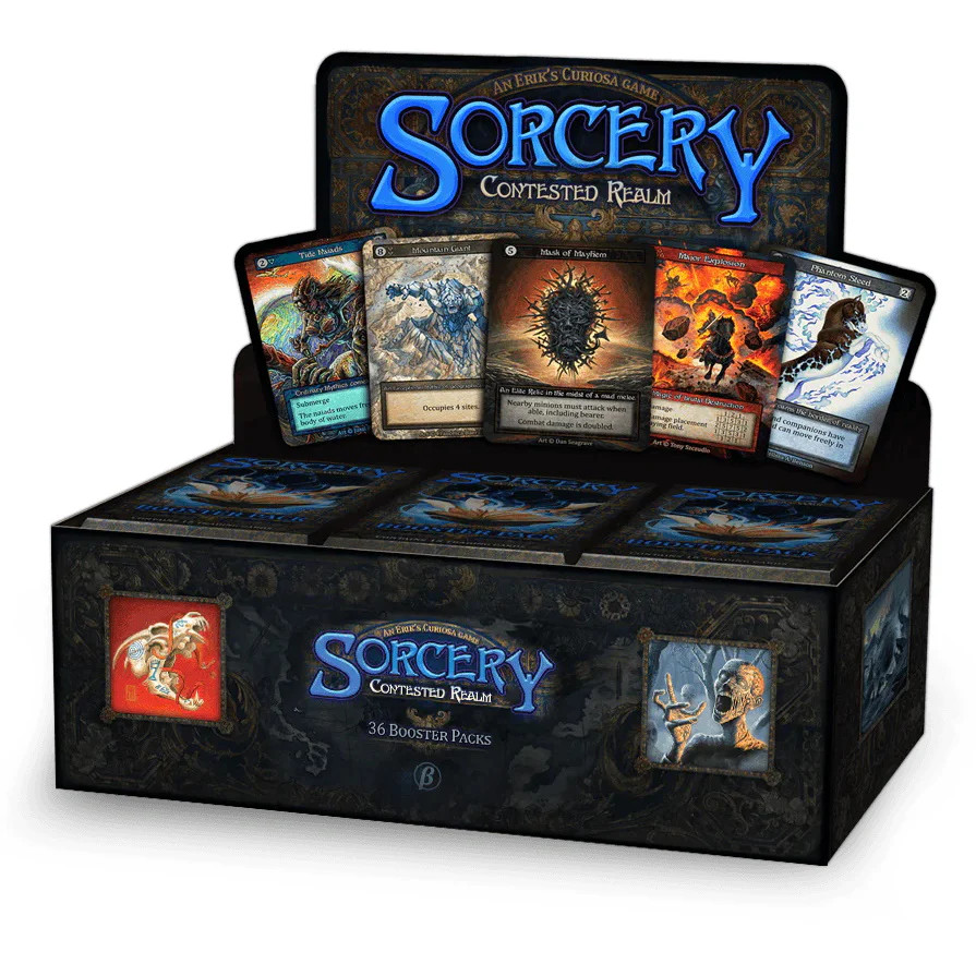 Sorcery TCG: Erik's Curiosa: Contested Realm BETA Edition Booster