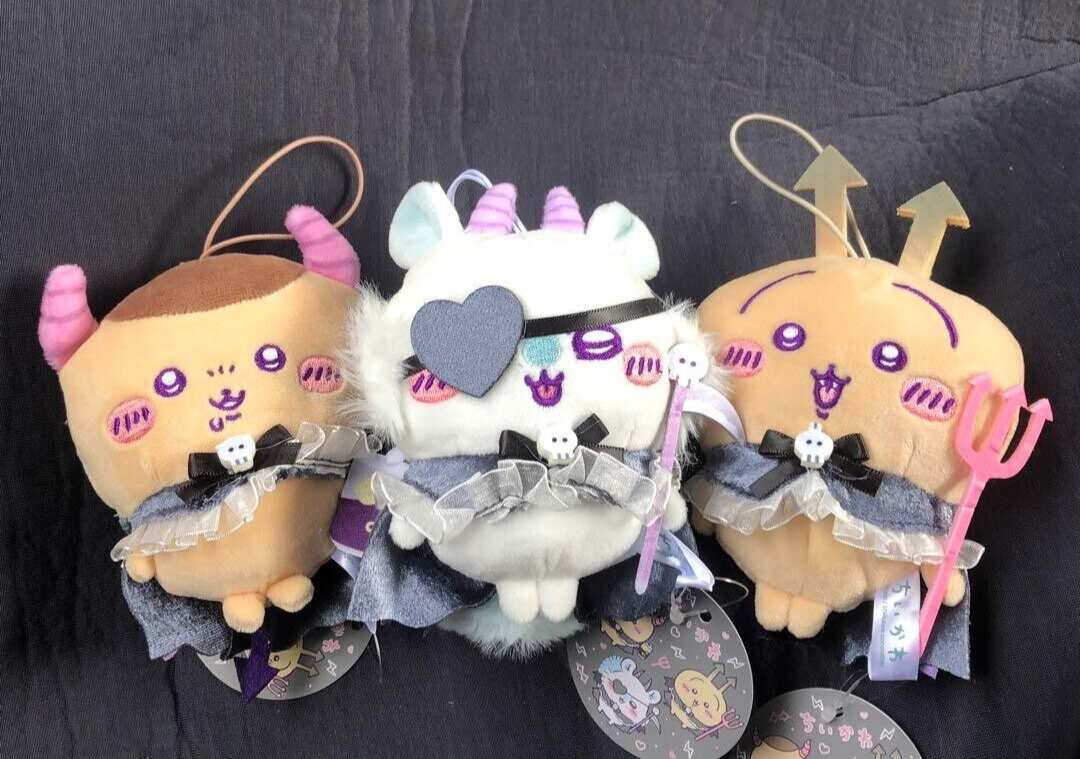 Chiikawa Usagi Momonga Kurimanju Angel Devil Tenshi Akuma Plush